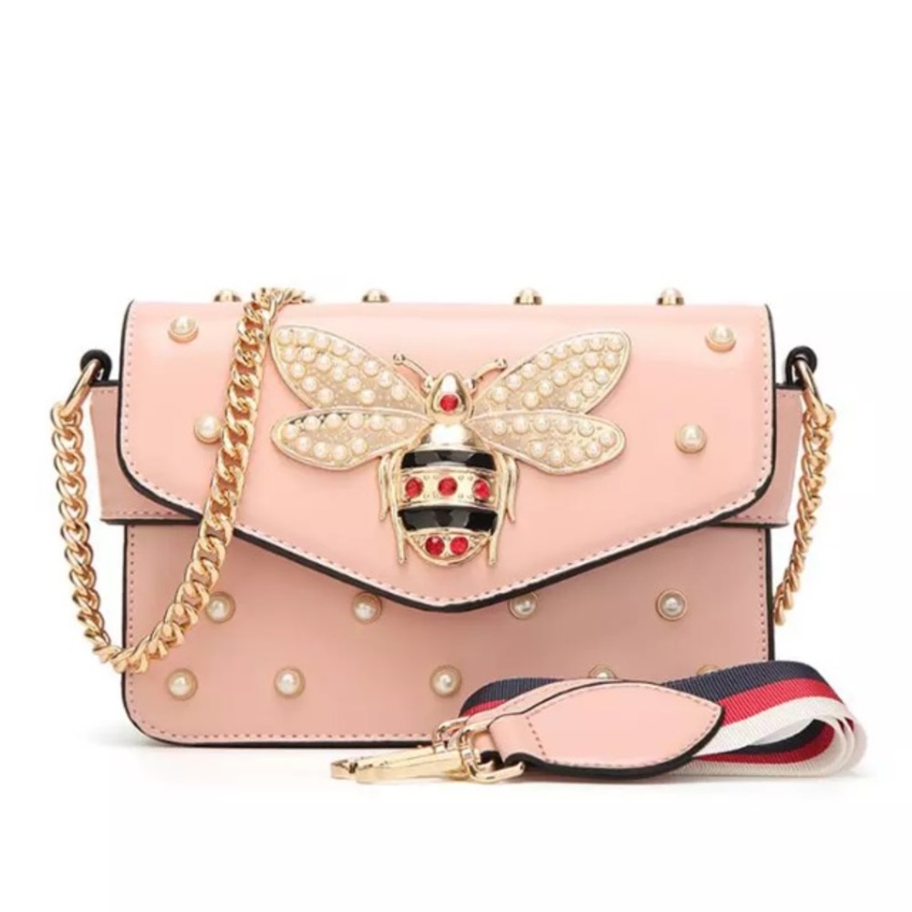 Adorable Bicast Leather Purse
